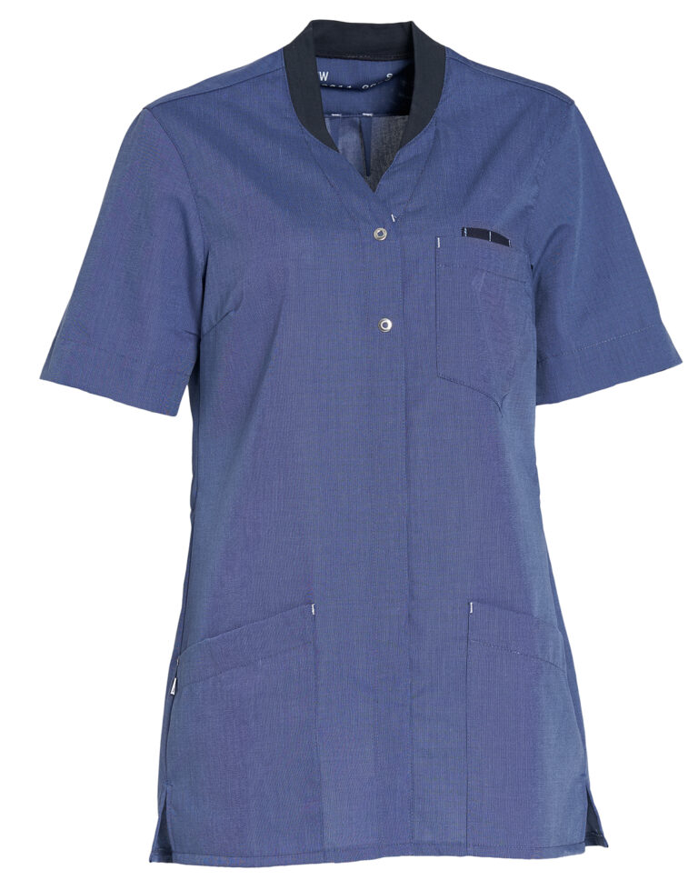 JW line tunika dame mellemblå Jyden Workwear