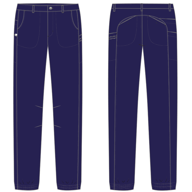 Contour damebuks navy Jyden Workwear